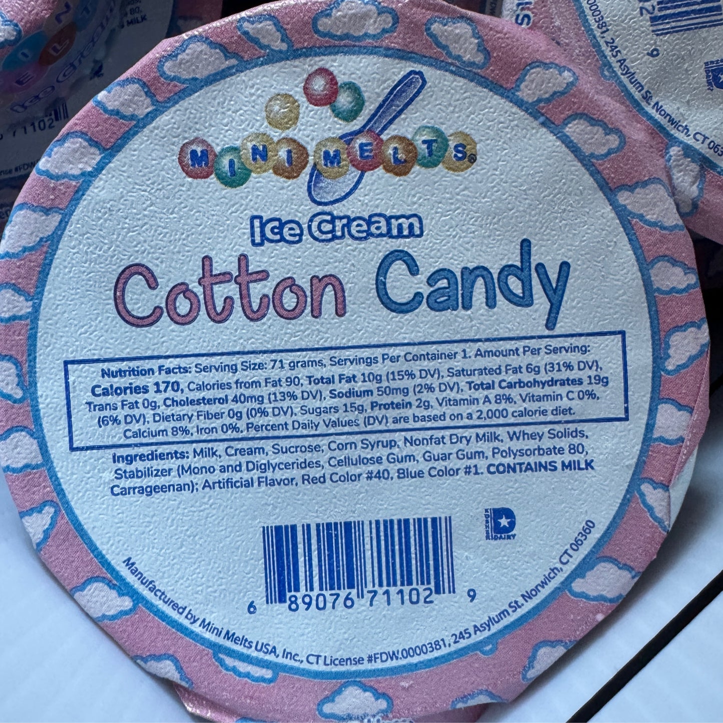 Mini Melts-Cotton Candy
