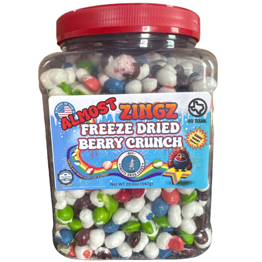 ALMOST ZINGZ-20oz JAR-Wild Berry