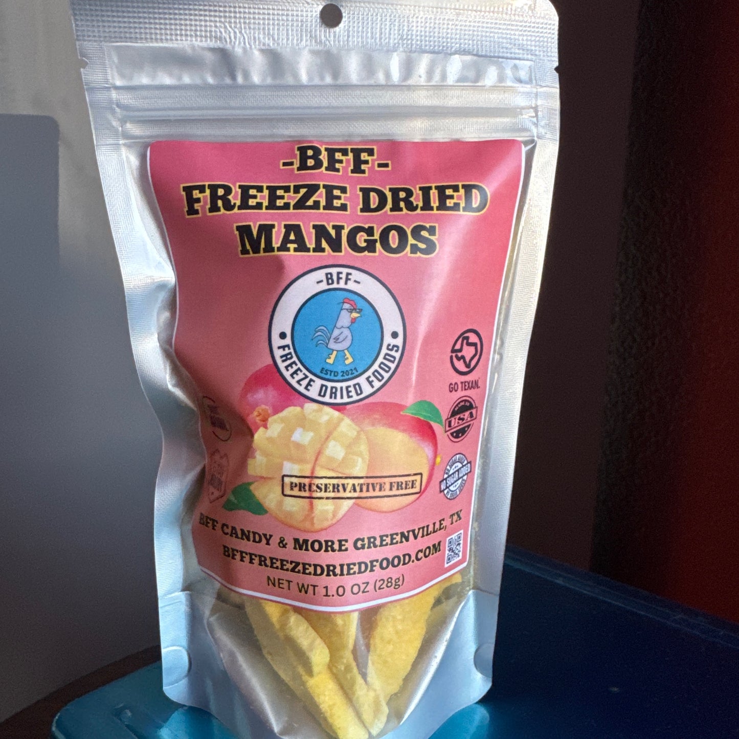 Freeze-Dried Mangos