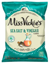 MISS VICKIE's Sea Salt and Vinegar Flavored Potato Chips
