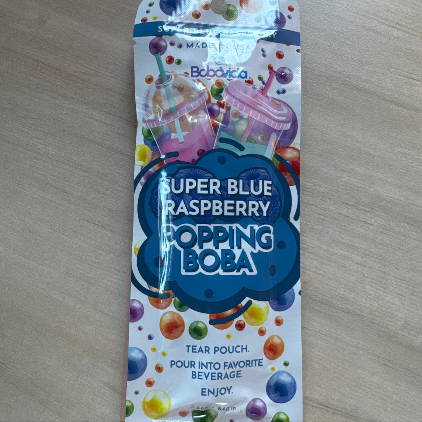 Popping Boba -Super Blue Raspberry