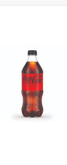 Coca-Cola Zero Sugar Bottles 20oz