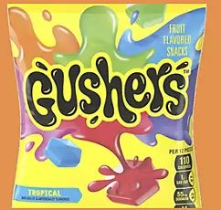 2 for $1 GUSHERS Tiny BAG - Tropical & Strawberry