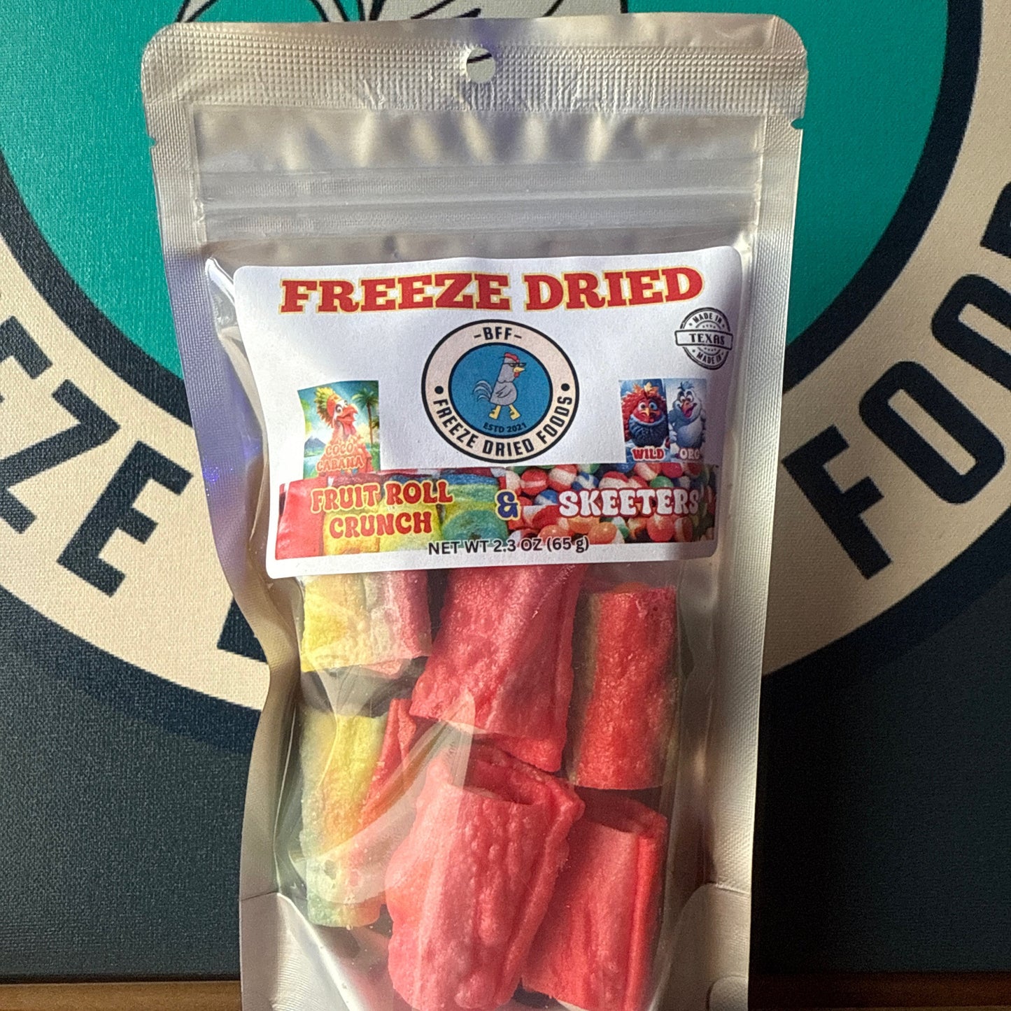 Fruit Roll Crunch w/ Skeeters