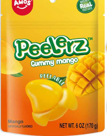 AMOS PEELERZ GUMMY MANGO PEG BAG