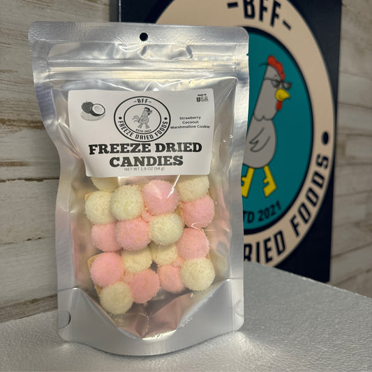 Strawberry Coconut Marshmallow Cookie