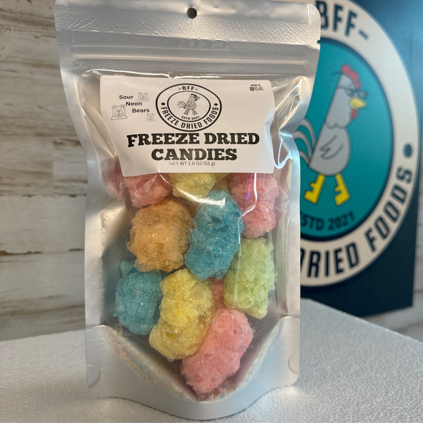 Bear Gummies-Sour Neon