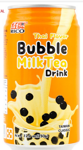 RICO BUBBLE TEA W/ TAPIOCA - THAI TEA