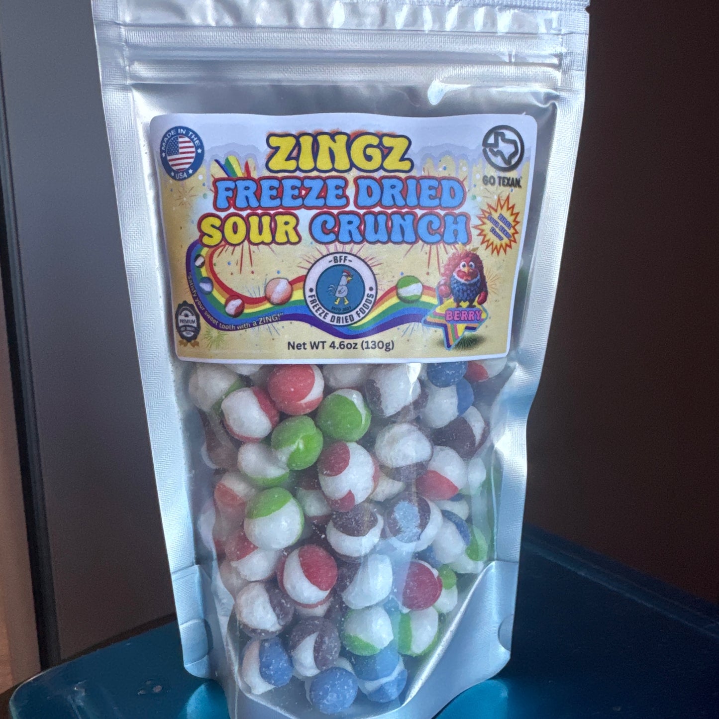 Zingz Freeze-Dried Sour Wild Berry Crunch