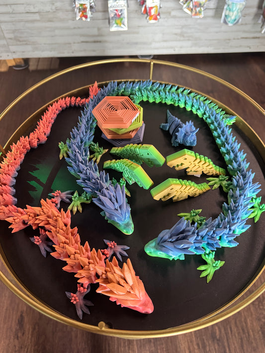 24” Crystal Dragon