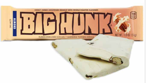 BIG HUNK ALMOND CANDY BAR SINGLES