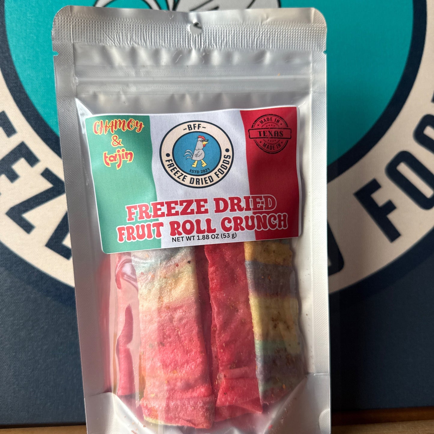 Fruit Roll Crunch Plain w/ Chamoy