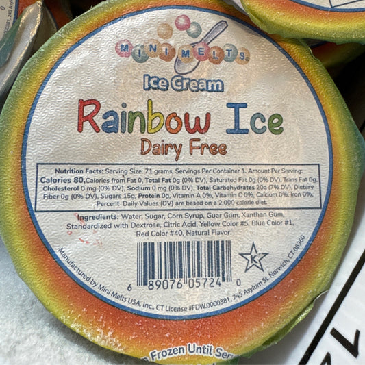Mini Melts-Rainbow Ice