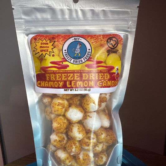 Lemonheads with Chamoy