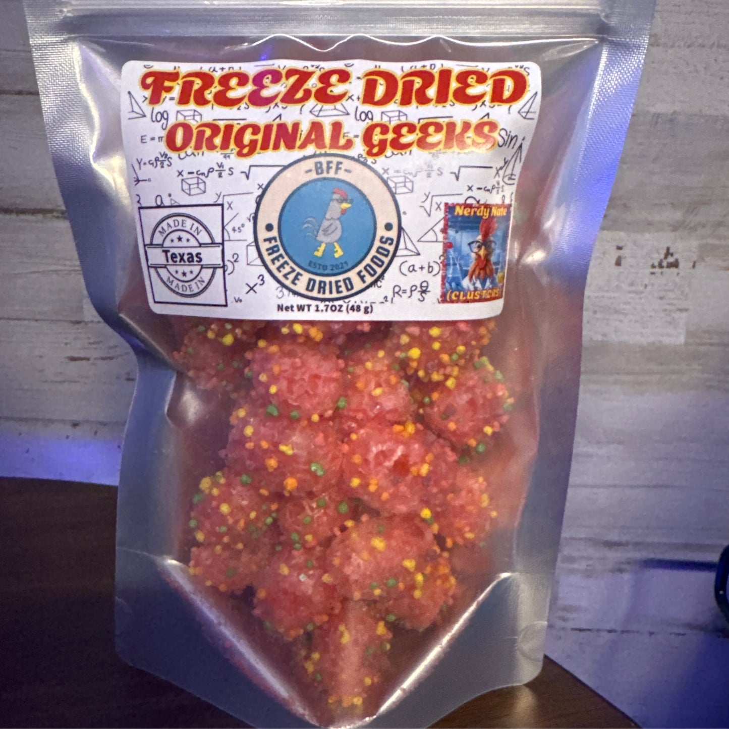 Geek Gummy Clusters-Org