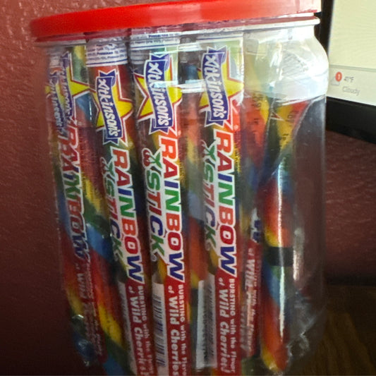 Rainbow and Sticks-Atkinsons