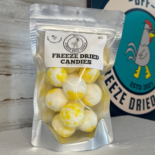 Large Lemon Heads Freeze-Dried Candy