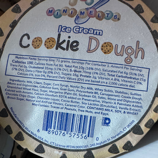 Mini Melts-Cookie Dough