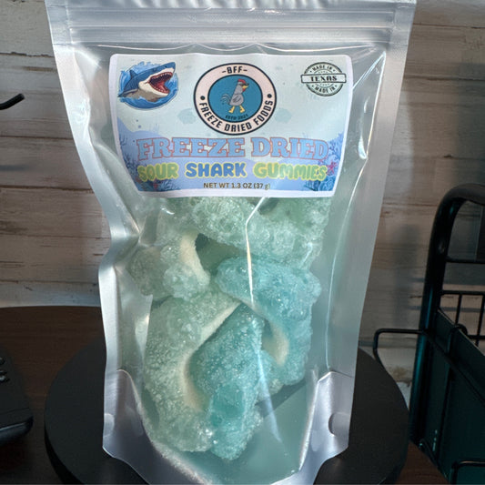 Sharks-Sour Blue Raspberry