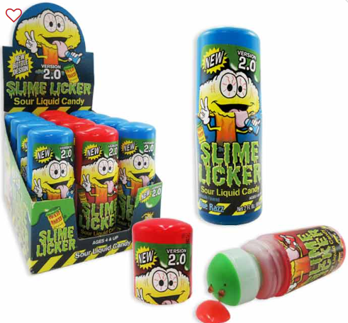 TOXIC WASTE SLIME LICKER 2.0 -Green Apple & Black Cherry