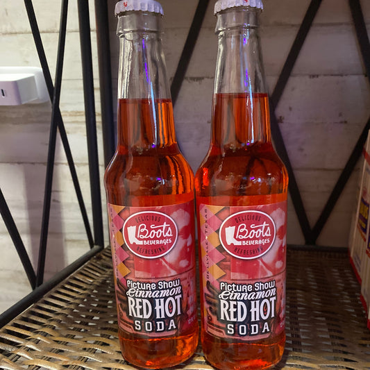 Boots red hot soda