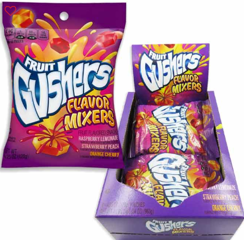 GUSHERS PEG BAG - MIXED FLAVORS