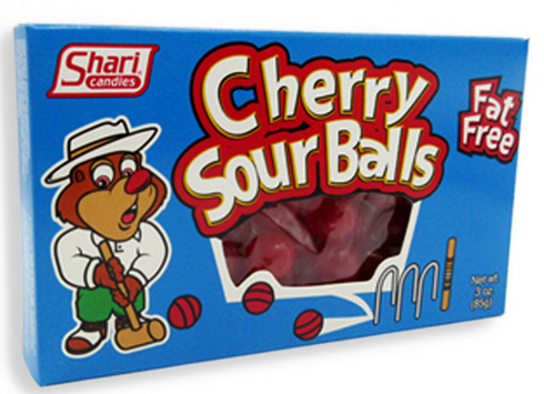 CHERRY SOUR BALL THEATER BOX