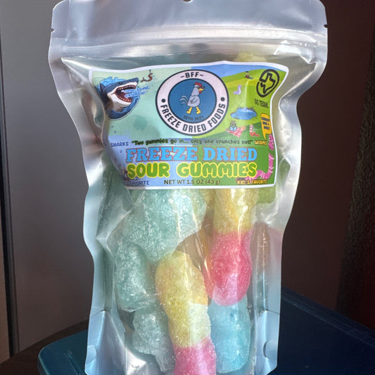 Sour Gummies (Shark vs. Worm)