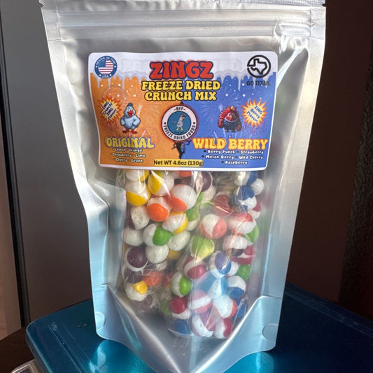 Freeze-Dried Zingz Crunch Mix
